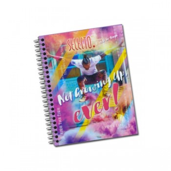 Cuaderno forma francesa Selecto espiral cuadro grande 100 hojas