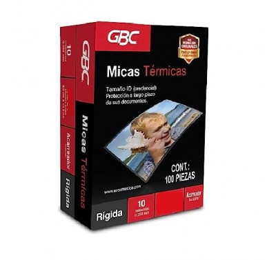 Mica 1209 GBC 11.5 x 8 cms (especial) 10 milesimas 