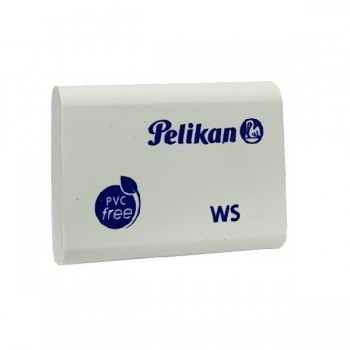 Goma ws-20 blanca grande Pelikan con 20 piezas