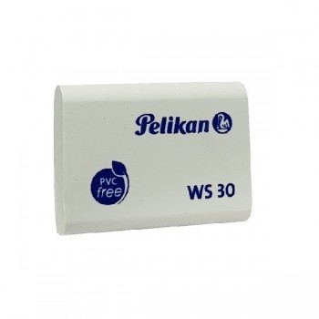 Goma ws-30 Pelikan (blanca mediana) con 30 piezas