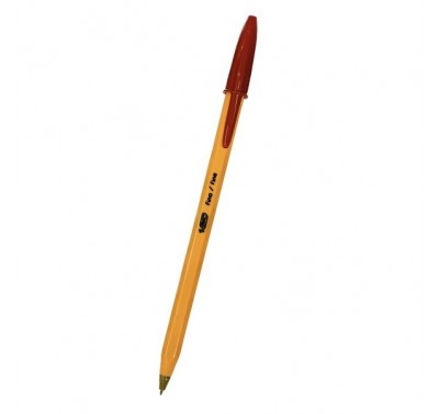 Bolígrafo punto fino rojo con 12 piezas BIC