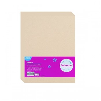 Foamy tamaño carta beige