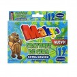 Crayon Makyco extragrueso con 12 piezas