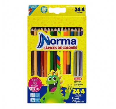 Colores Norma con 24 largos