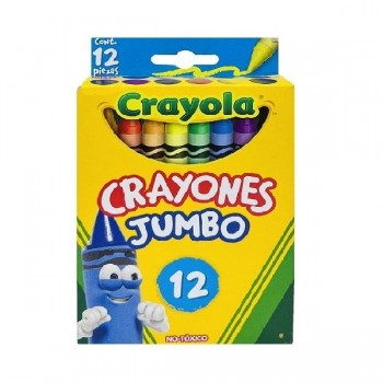 Crayon Crayola jumbo grueso con 12 piezas