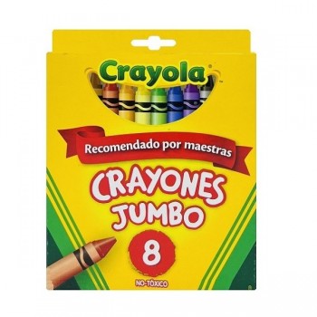 Crayon Crayola jumbo con 8 piezas