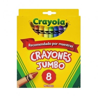 Crayon Crayola jumbo con 8 piezas