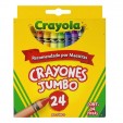 Crayon Crayola Jumbo con 24 piezas