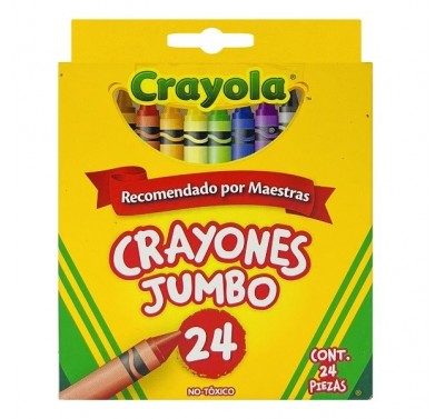 Crayon Crayola Jumbo con 24 piezas