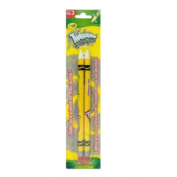 Lapiz Crayola twistable con 2 piezas