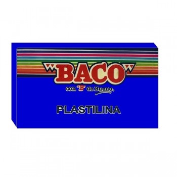 Plastilina Baco en barra azul rey