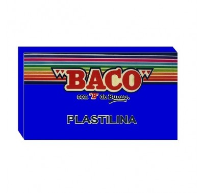 Plastilina Baco en barra azul rey