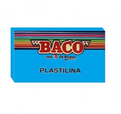 Plastilina Baco en barra azul claro