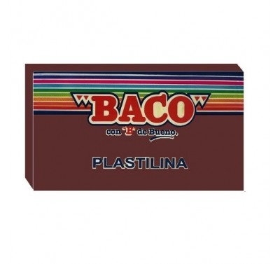 Plastilina Baco en barra cafe