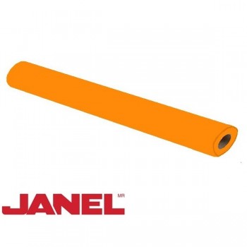 Papel america Janel naranja fluorescente con 25 metros