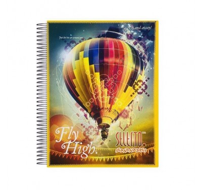 Cuaderno profesional Selecto espiral cuadro chico 200 hojas pasta sencilla