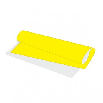 Papel lustre amarillo