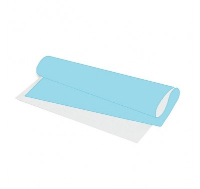 Papel lustre azul claro