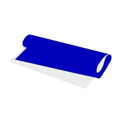 Papel lustre azul rey