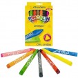 Crayon Pincelin delgado triangular con 24 piezas