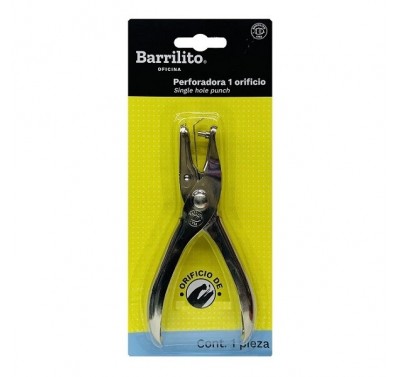 Perforadora 1 agujero Barrilito 1/8 pulgad 3mm. 809