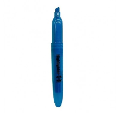 Resaltador Shely grueso azul highlighter (mod. wt7057)