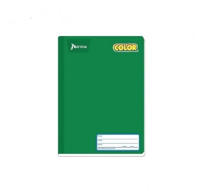 Cuaderno college Norma color cosido cuadro chico 100 hojas