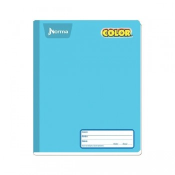 Cuaderno profesional Norma color cosido cuadro grande 100 hojas