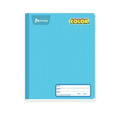 Cuaderno profesional Norma color cosido cuadro grande 100 hojas