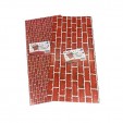 Papel ladrillo 50*70 cms con 10 pliegos Galas (corto)