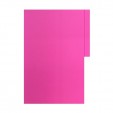 Folder tamaño carta fluorescente fucsia con 25 piezas